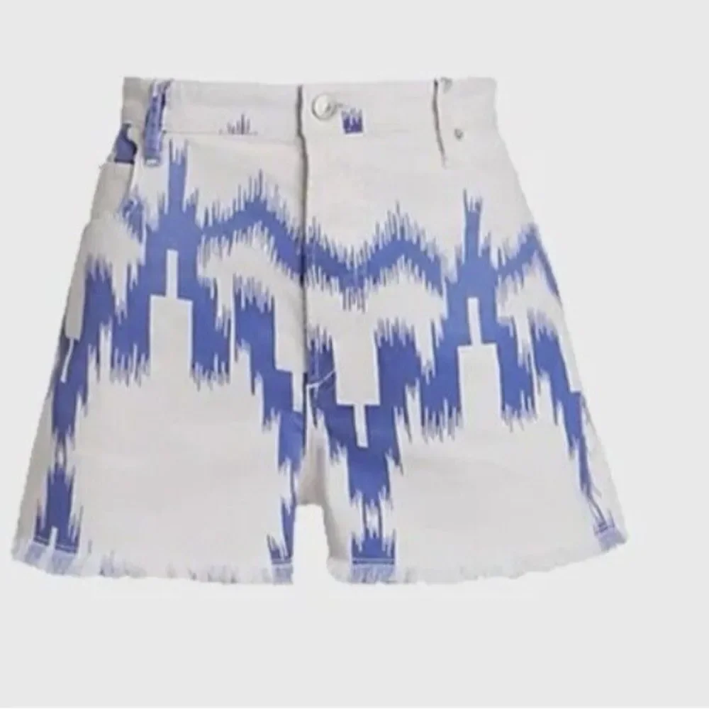 ISABEL MARANT ETOILE LESIAO SHORTS, BLUE size 38